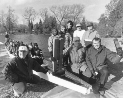 Opening Day, April 8, 1997 - Rotary boat is Christened